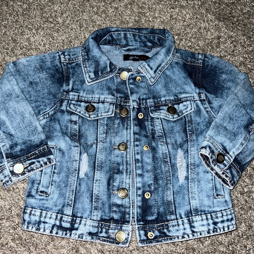 Super Cute denim toddler jacket